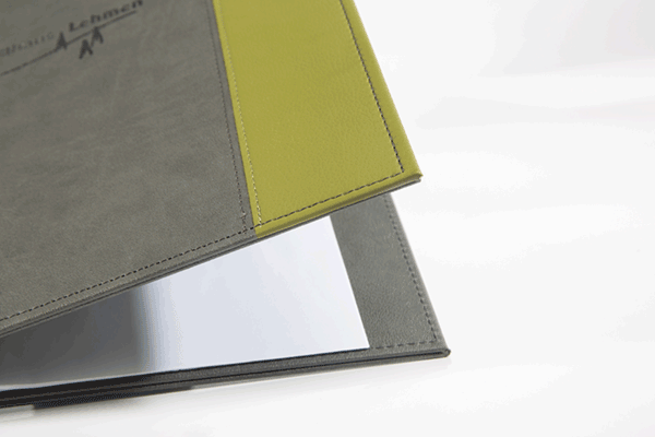 Speise- und Getränkekarte - Modell Libro Verti